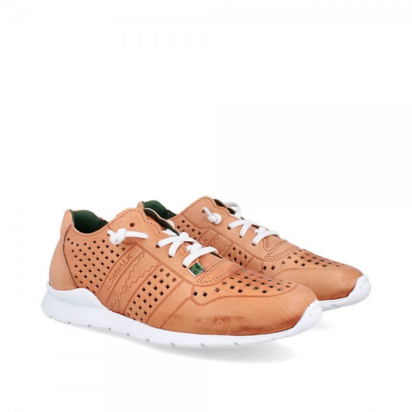 Sneakers Helios Camel-White