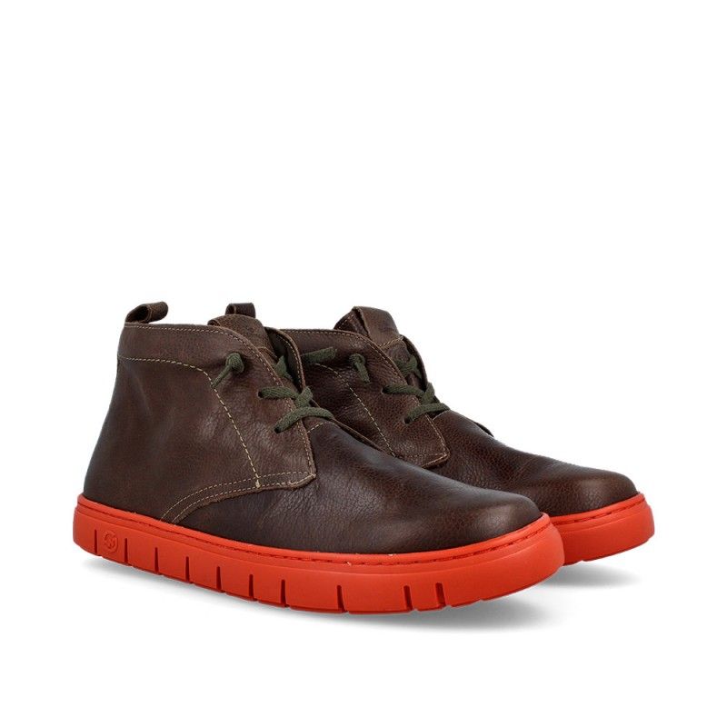 BOTINES LUCIAN KHAKI-RUST