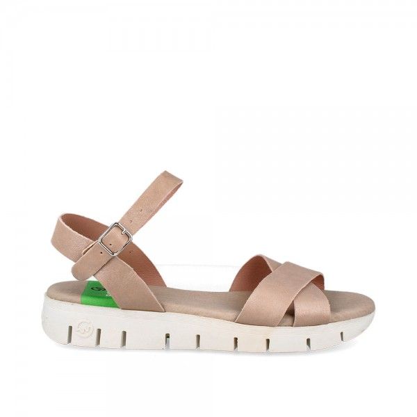 SANDALIAS CRETA S DARLING BEIGE BLANCO PURO
