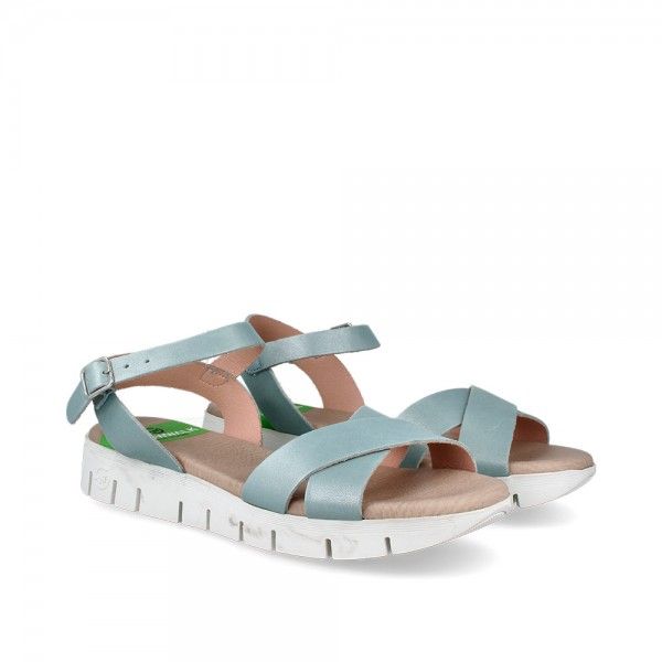 SANDALIAS CRETA S DARLING BLUE BLANCO PURO