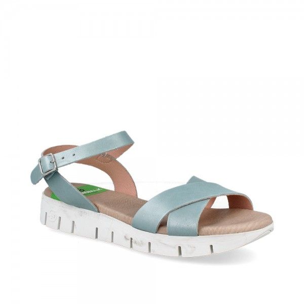 SANDALIAS CRETA S DARLING BLUE BLANCO PURO