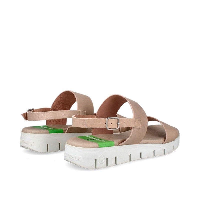 SANDALIAS SANTORINI S DARLING BEIGE BLANCO PURO