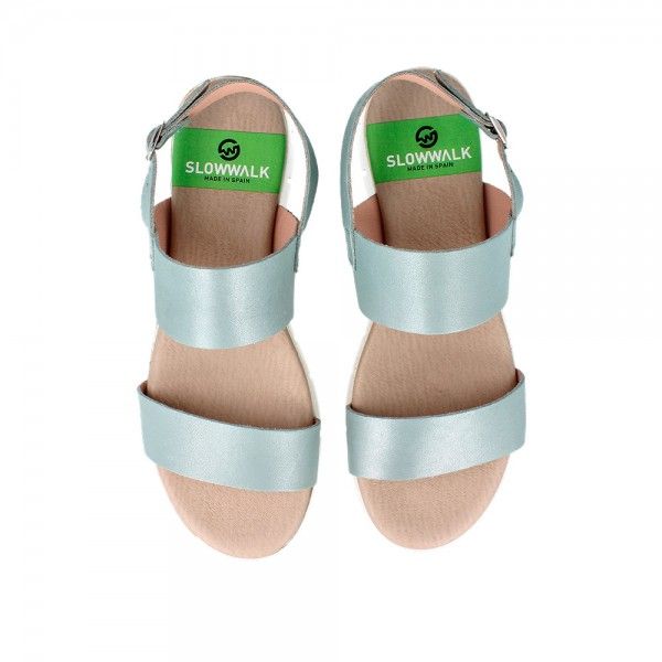 SANDALIAS SANTORINI S DARLING BLUE BLANCO PURO
