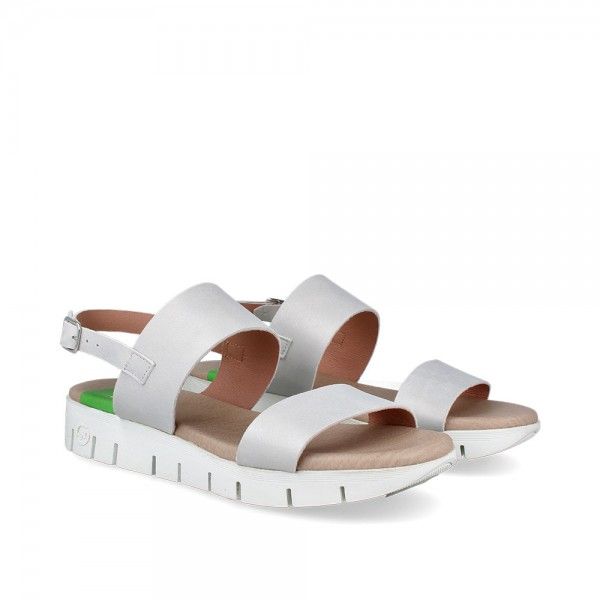 SANDALIAS SANTORINI S DARLING WHITE BLANCO PURO