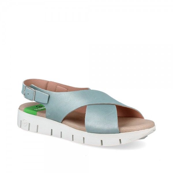 SANDALIAS SYROS S DARLING BLUE BLANCO PURO