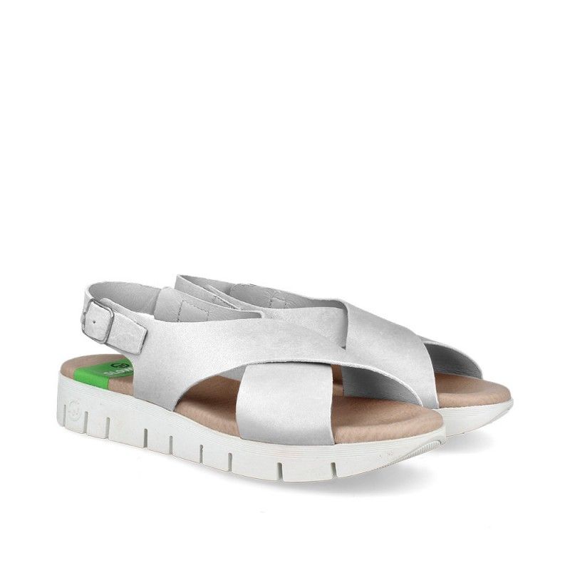 SANDALIAS SYROS S DARLING BEIG BLANCO PURO