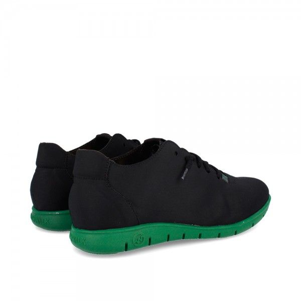SNEAKERS MORVI BLACK-GREEN