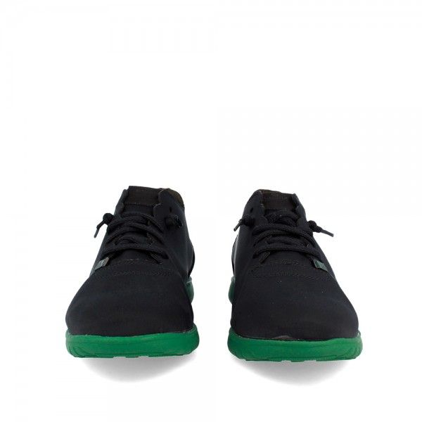 SNEAKERS MORVI BLACK-GREEN