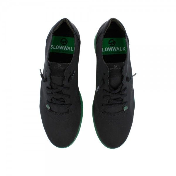 SNEAKERS MORVI BLACK-GREEN