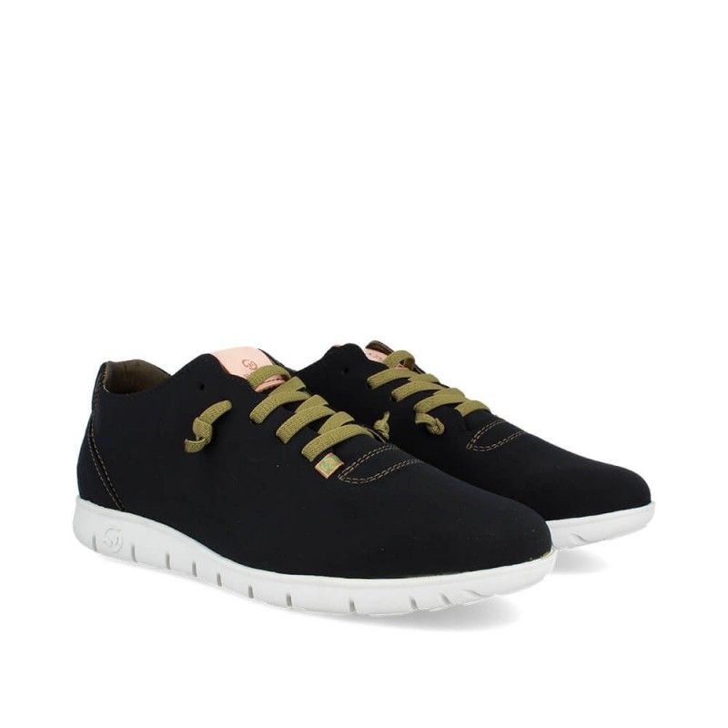 SNEAKERS MORVI NEGRO-BLANCO