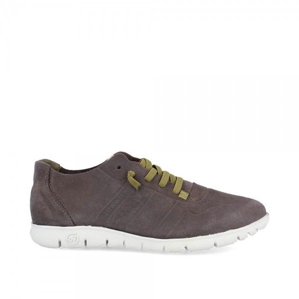 SNEAKERS MORVI GRIS-BLANCO