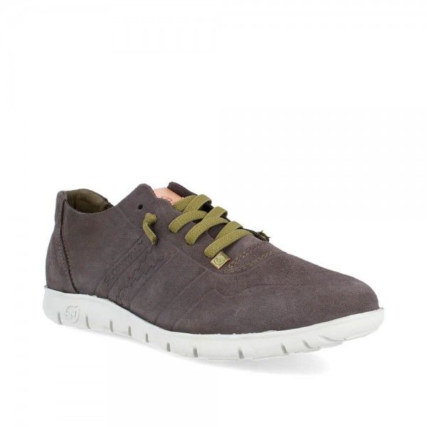 SNEAKERS MORVI GRIS-BLANCO