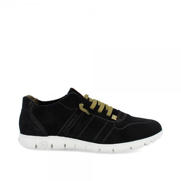 SNEAKERS MORVI NEGRO-BLANCO- SERRADO