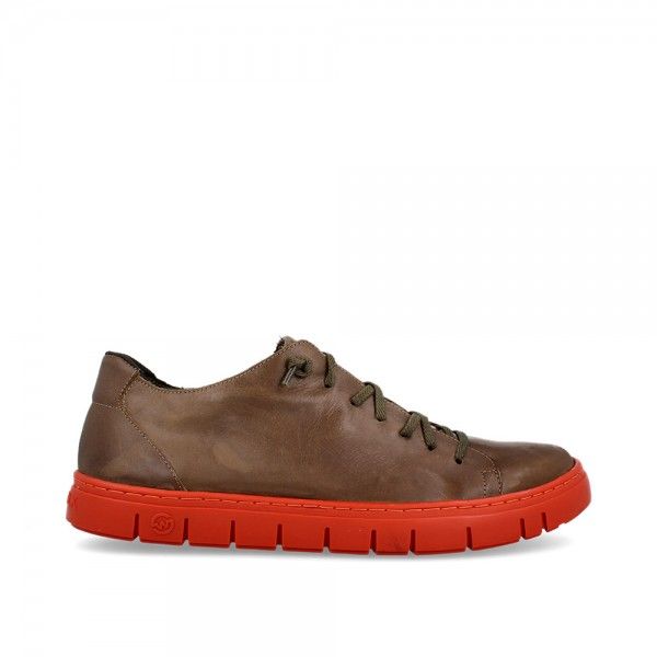 SNEAKERS KRAZ KHAKI-RUST