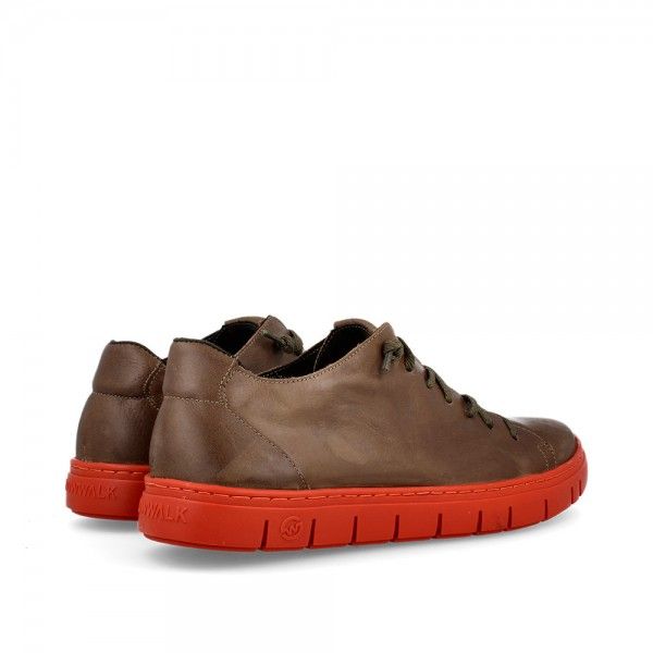 SNEAKERS KRAZ KHAKI-RUST