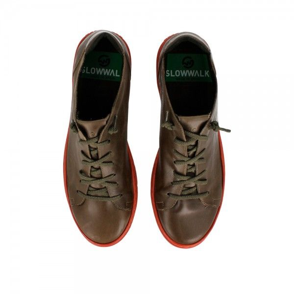 SNEAKERS KRAZ KHAKI-RUST