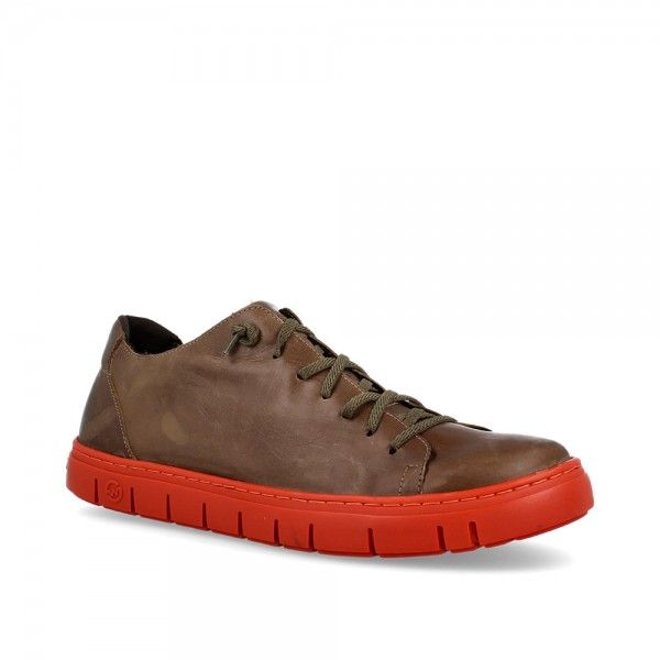 SNEAKERS KRAZ KHAKI-RUST