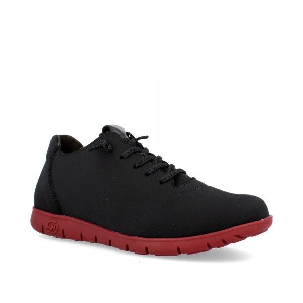 SNEAKERS MORVI BLACK-WINE