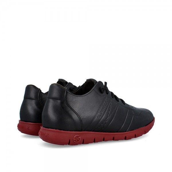 SNEAKERS MORVI BLACK-WINE