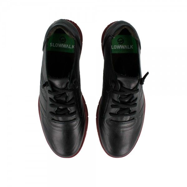 SNEAKERS MORVI BLACK-WINE