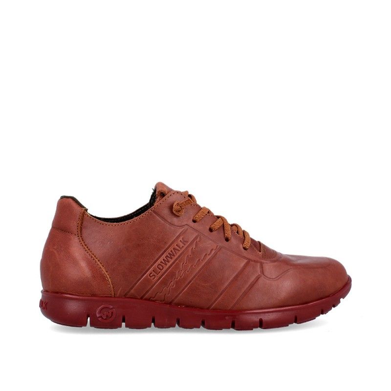 SNEAKERS MORVI BROWN-WINE