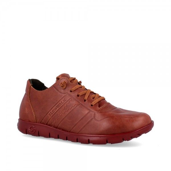 SNEAKERS MORVI BROWN-WINE